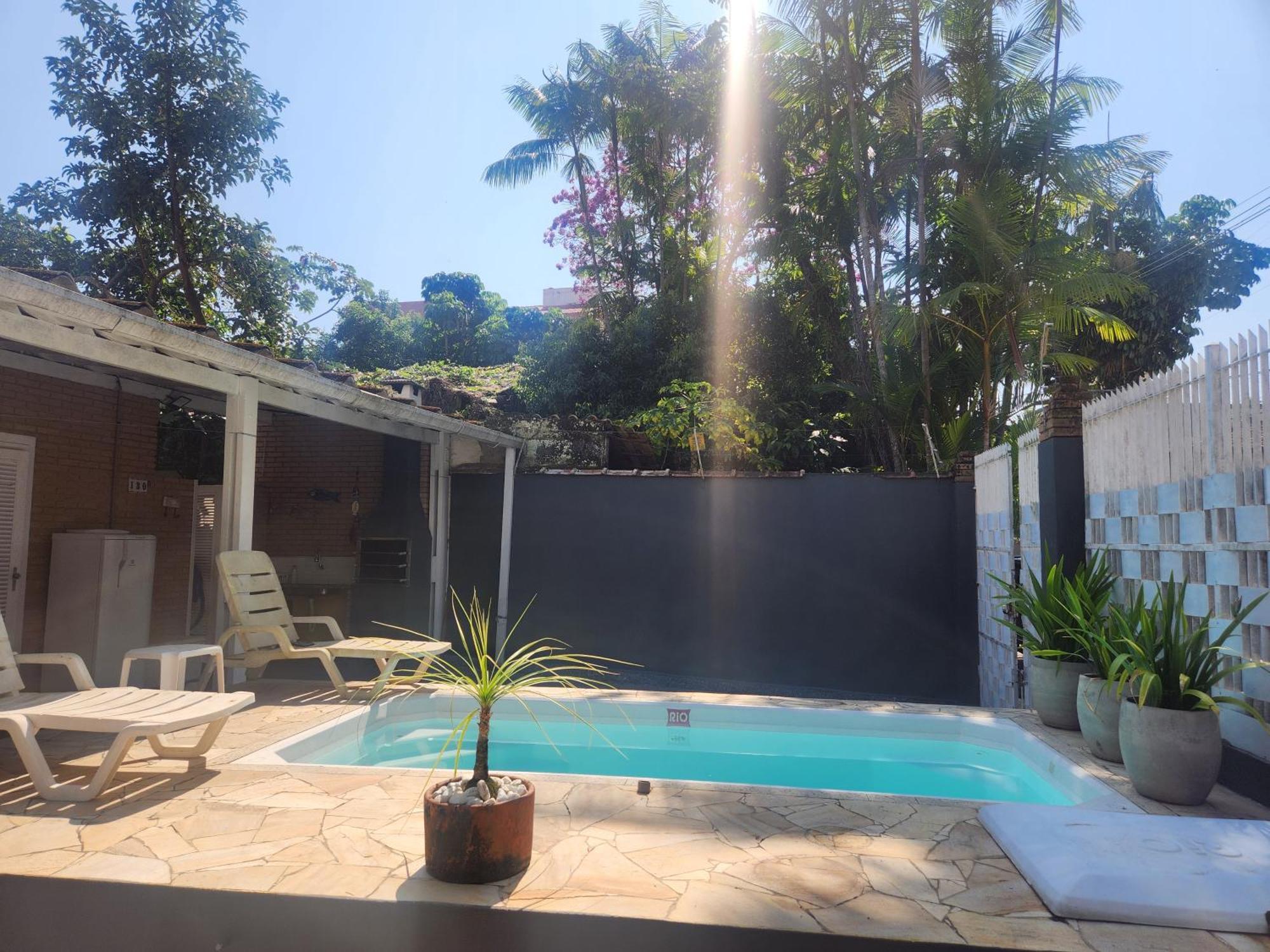 Casa No Tenorio Com Piscina Ubatuba Extérieur photo